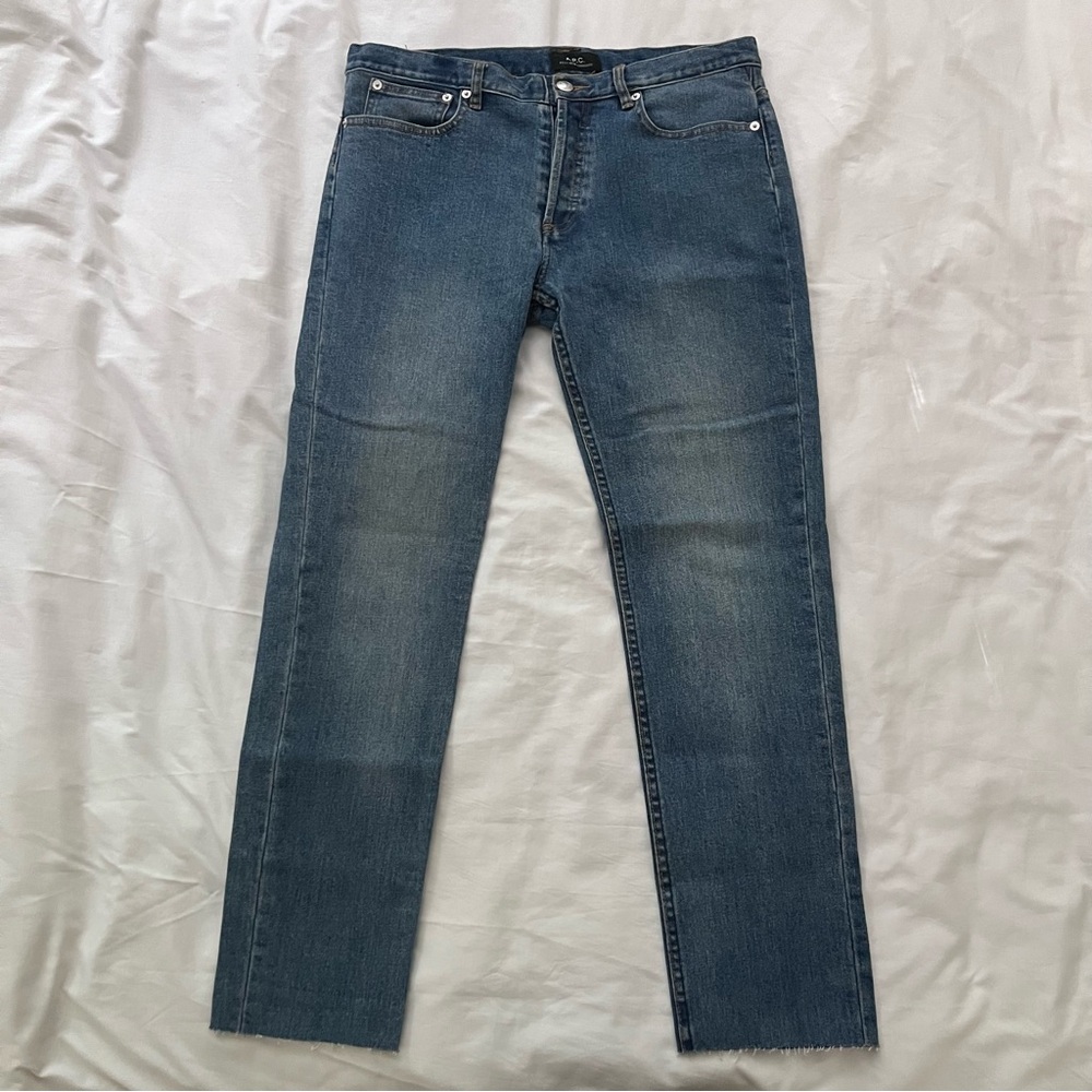 A.P.C. Classic Indigo Straight Jeans